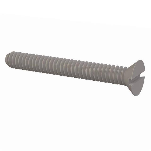 020440B037 100 SLOTTED CSK SCREW 4-40 THREA
