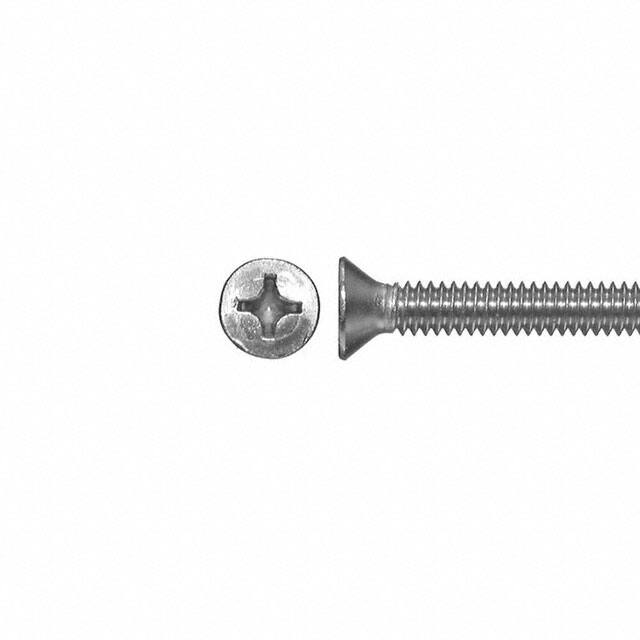 020440B075 100 SLOTTED CSK SCREW 4-40 THREA
