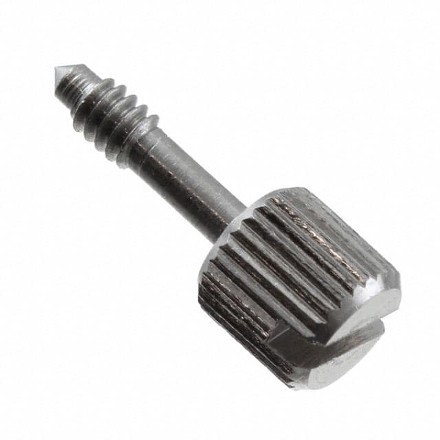 0368-SS PANEL SCREW KNOB SLOTTED #4-40