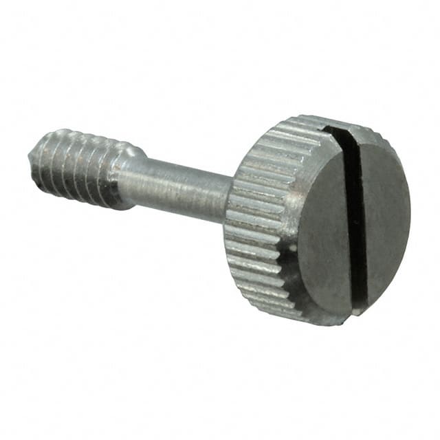 0110-SS PANEL SCREW KNOB SLOTTED #6-32