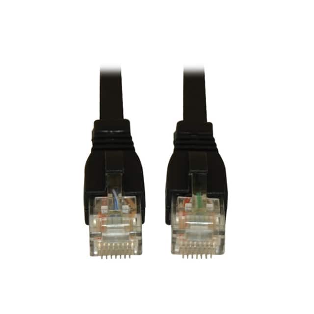 N261-007-BK CABLE MOD 8P8C PLUG TO PLUG 7'