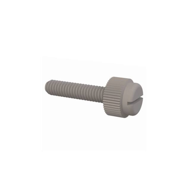 090832075TEG SLOTTED THUMB SCREW 8-32 THREAD