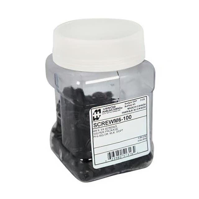 SCREWM6-100 100-PKG M6 RACK SCREWS