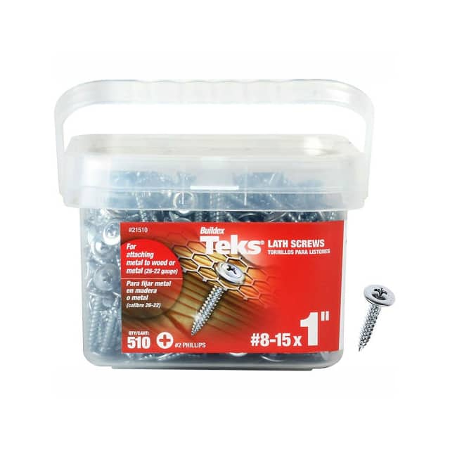 21510 LATH SHARP POINT SCREW, #8-15X1,