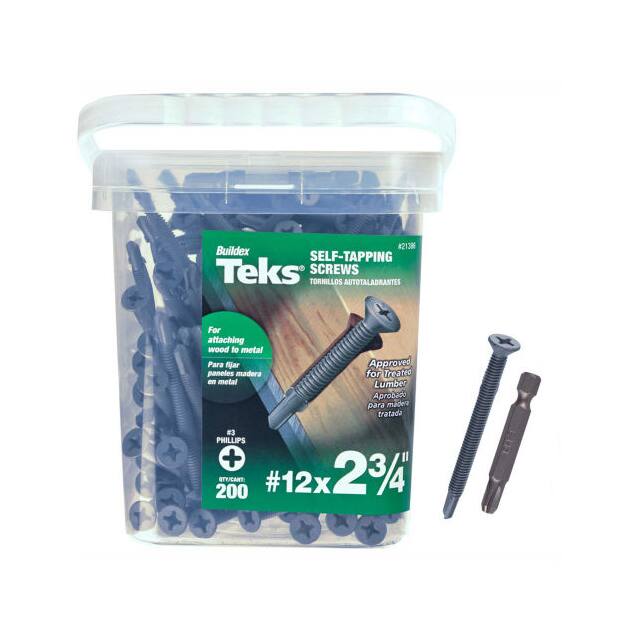 21386 SELF-DRILLING SCREW W/ WINGS, #1