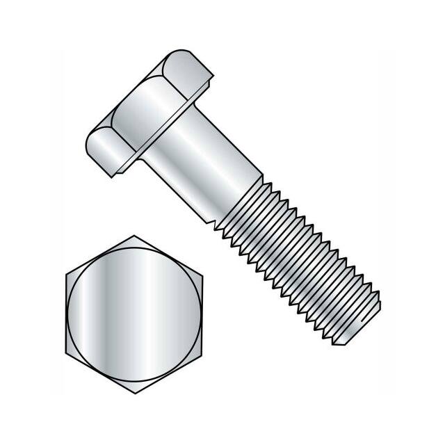 400010 HEX CAP SCREW, 1/4-20 X 1", 18-8