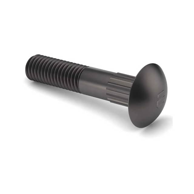 B2175951 3/8-16X2-1/2 CARRIAGE BOLT, RIBB