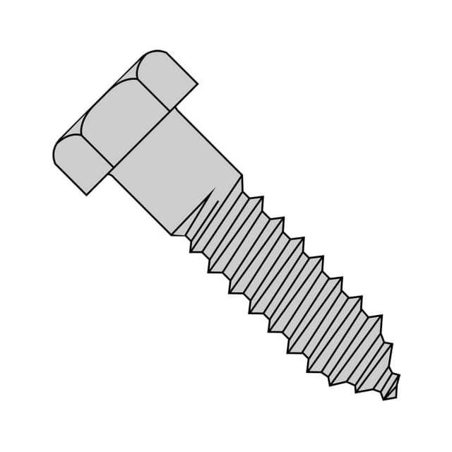486226 HEX LAG SCREW, 5/16-9 X 2", LOW