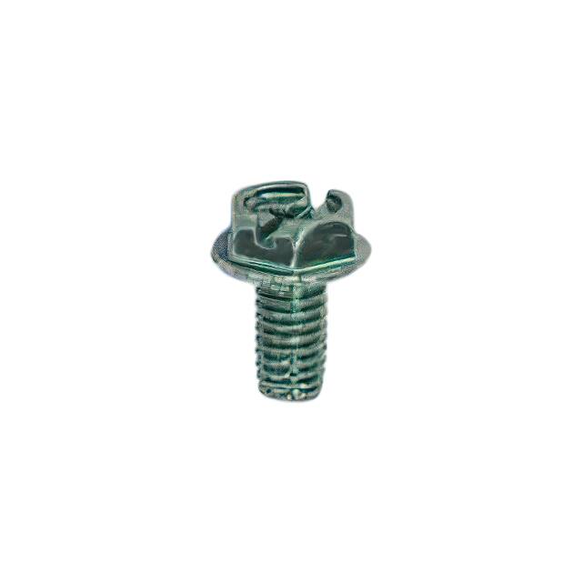 80006J 10-32 X 3/8 HWH SLOT/PHIL GRN. S