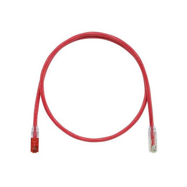 UTPKSP1MRD KEYED COPPER PATCH CORD, CAT 6,