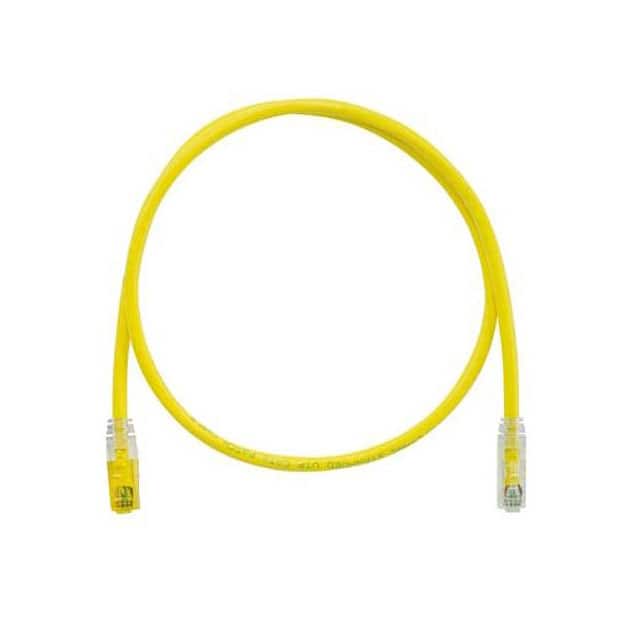UTPKSP1MYL KEYED COPPER PATCH CORD, CAT 6,