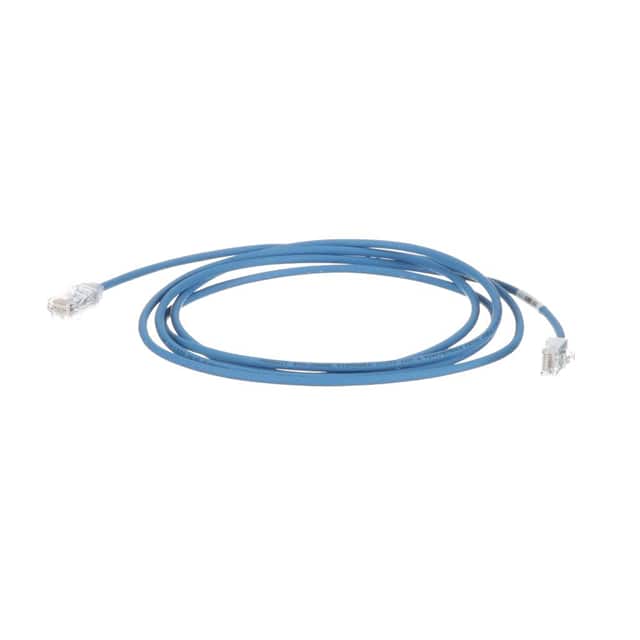 UTP28SP12BU-Q COPPER PATCH CORD, CATEGORY 6 PE
