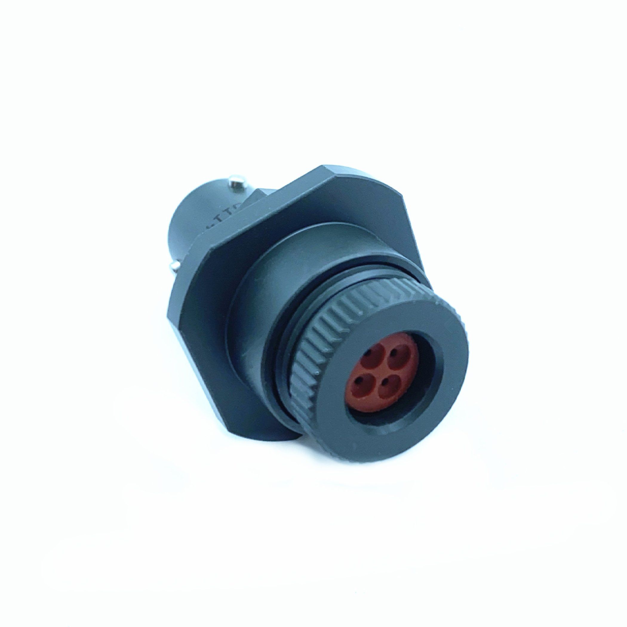 MS3114E8-4S The ITT Cannon MS3114E8-4S is a circular connector assembly designed for high-current, shock-resistant, and high-voltage applications. It meets MIL-DTL-26482 standards.