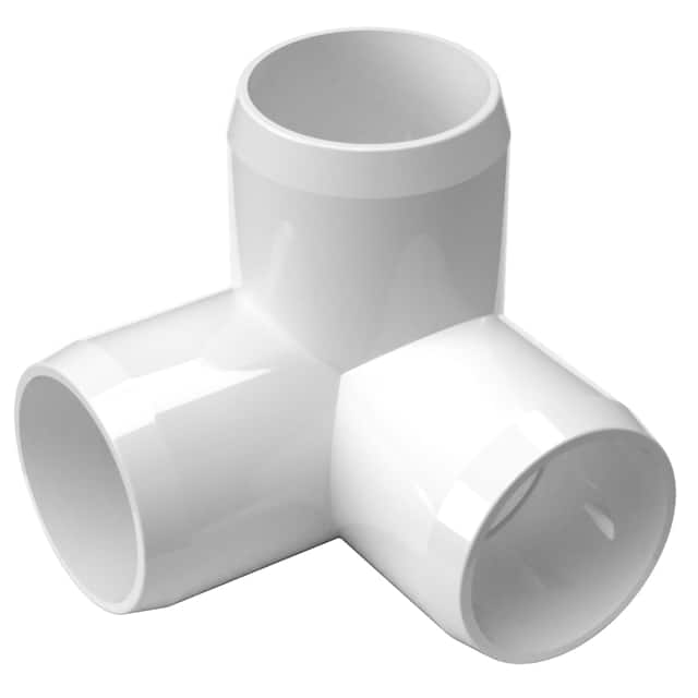 125-3W-W 1-1/4" 3-WAY PVC FITTING, WHITE