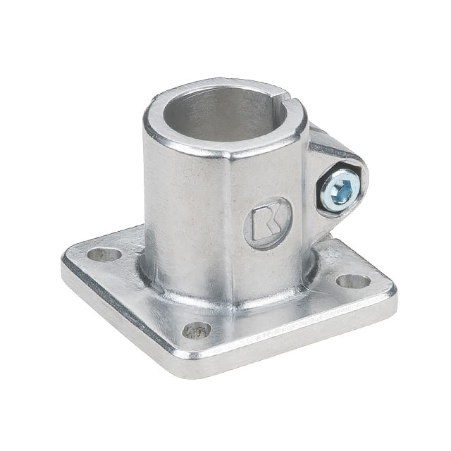 RBC1200 BASE CLAMP FIT 1.25" RD TUBE AL