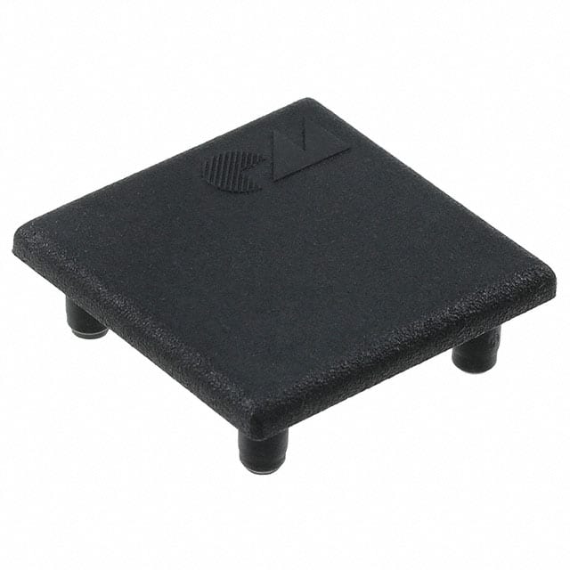 4000421 PLASTIC END CAP 30MM, BLACK