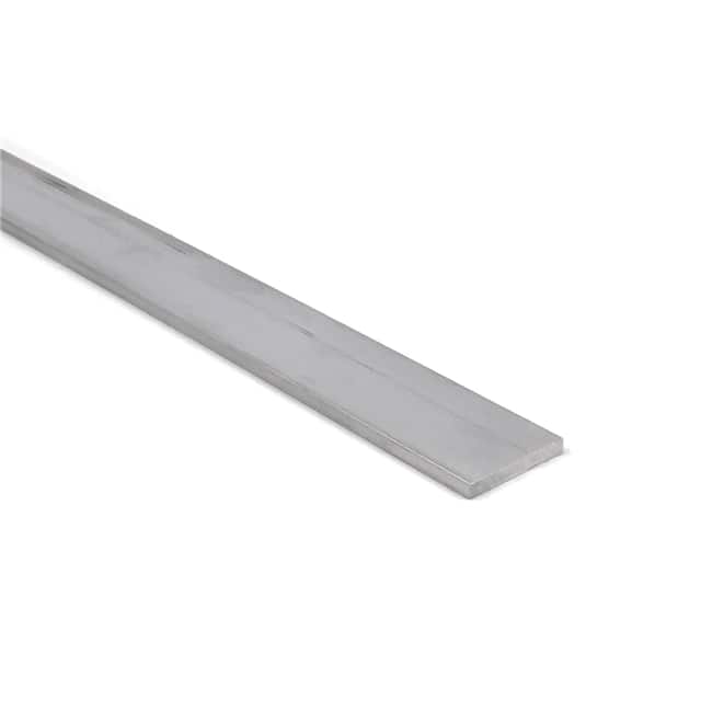 0.125X1.0FLT6061T6511-2 ALUM PLATE 1/8" x 1" x 2"
