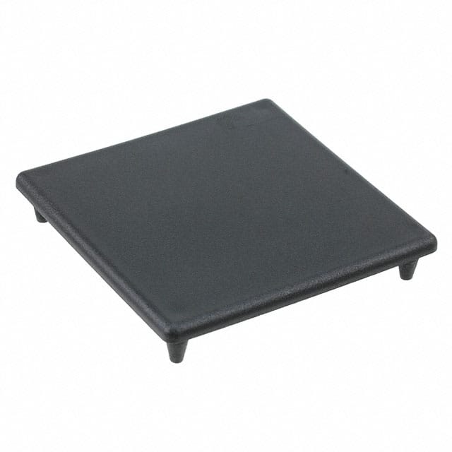 4040421 PLASTIC END CAP 80MM, BLACK
