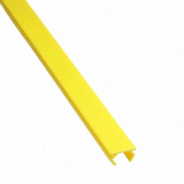 4000579 COVER STRIP SAFETY YELLOW, 2METE
