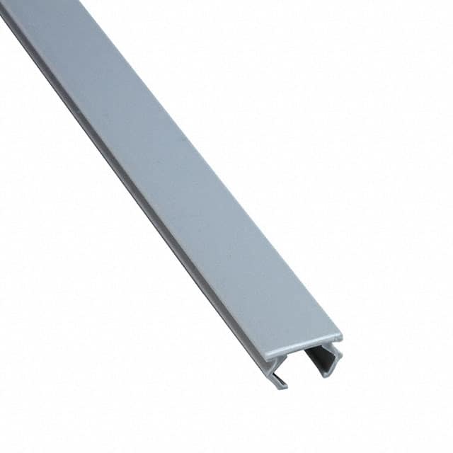 4000577 COVER STRIP WHITE ALUMINUM, 2MET