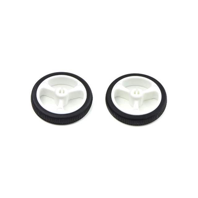 1088 WHEEL 32X7MM PAIR - WHITE