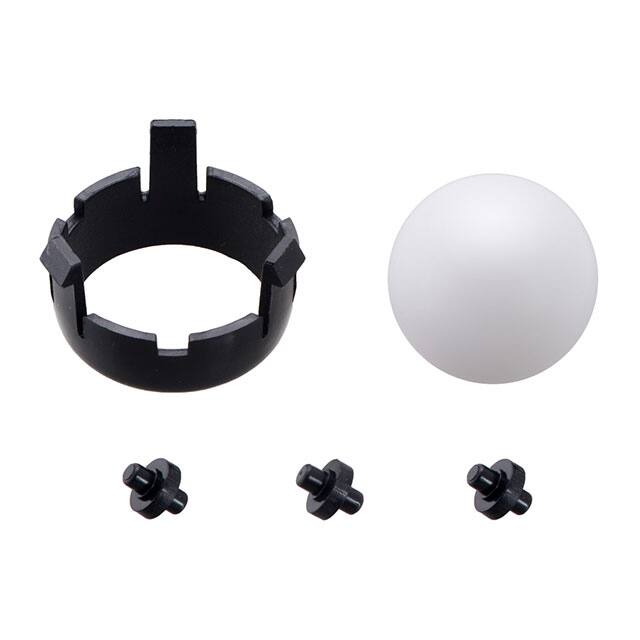 3530 BLACK ROMI CHASSIS CASTER KIT