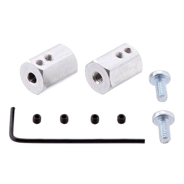 2684 HEX WHEEL ADAPTER 4MM SHAFT 2PK