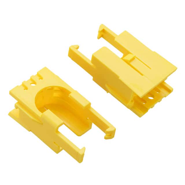 3524 YELLOW ROMI CHASSIS MTR CLIP 2PK