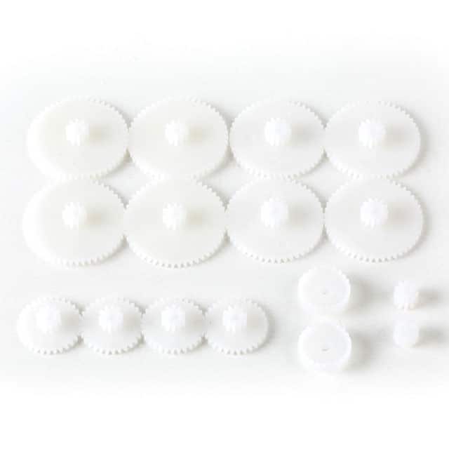 LS-00023 ASSORTED PLASTIC GEAR SET 16PCS