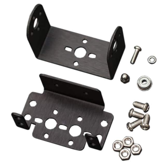 FIT0004 PAN AND TILT KIT (BLACK ANODIZED