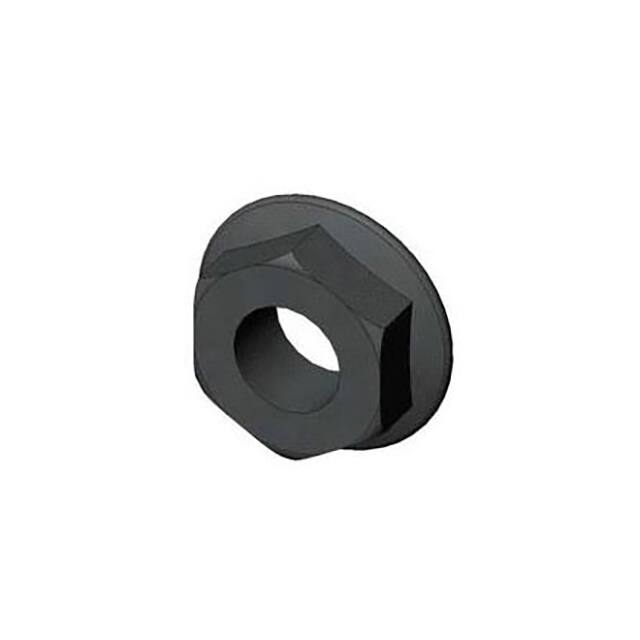 NUTHXFLM10 FLANGE NUT M10-1.50 DIN 6923 ZP