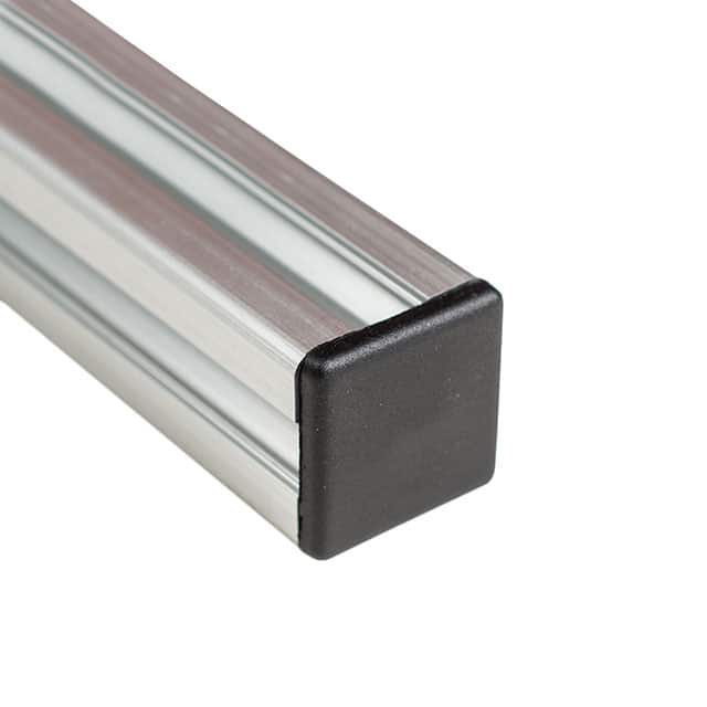 1156 HDWR END CAP ALUM 20X20 BD 10PK