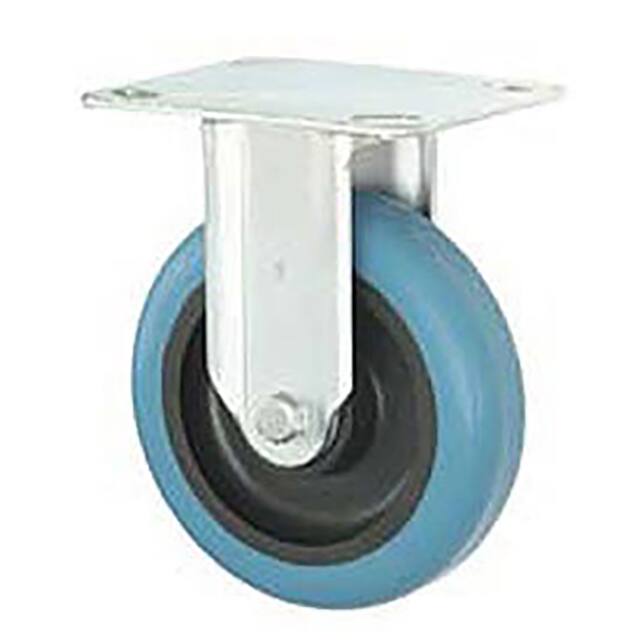 CW3-415R-PORB HEAVY DUTY RIGID PLATE CASTER 4"
