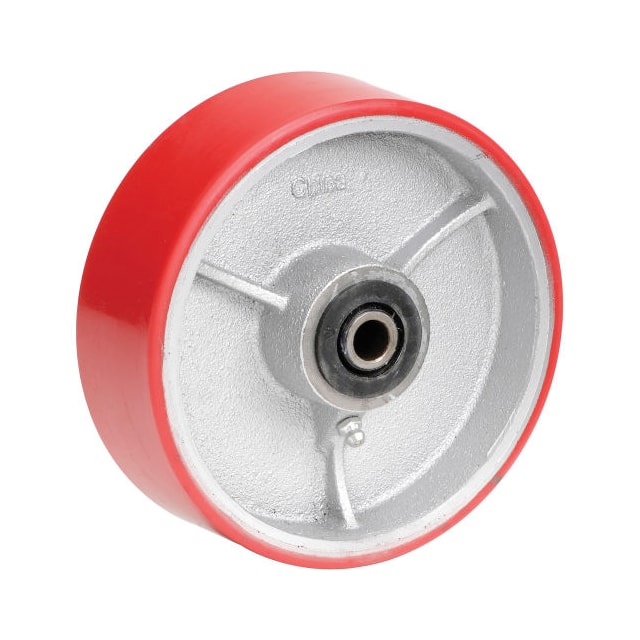 CW-620-PSRB 6X2" POLYURETHANE WHEEL, 3/4" AX