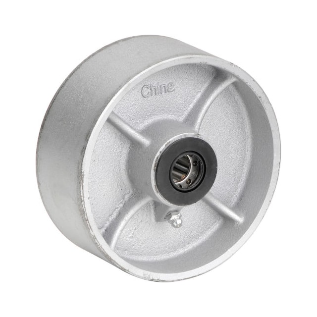 CW-520-SS 5/8 5X2" SEMI-STEEL WHEEL, 5/8" AXLE
