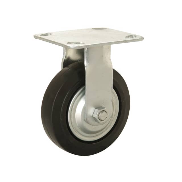 CW3-515R-MOR-TG 5" MOLD-ON RUBBER WHEEL, HEAVY D