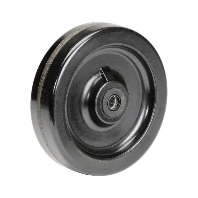 CW-820-PHRB 8X2" MOLDED PLASTIC WHEEL, 3/4"