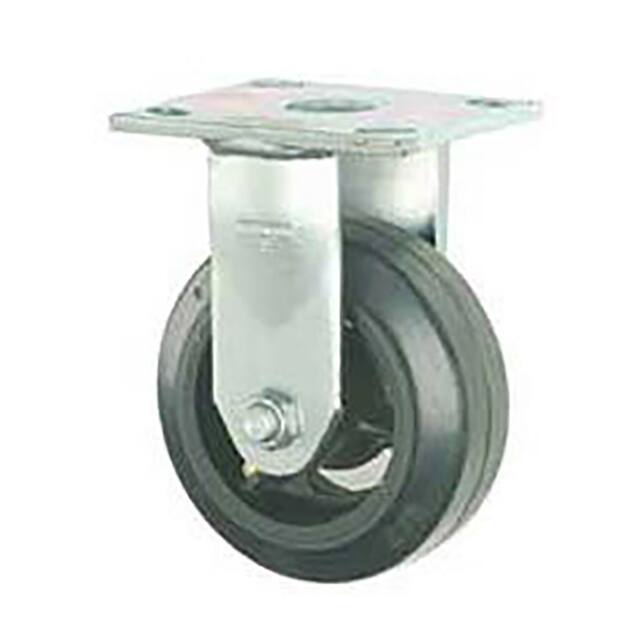 3418-5 RIGID PLATE CASTER 5" MOLD-ON RU