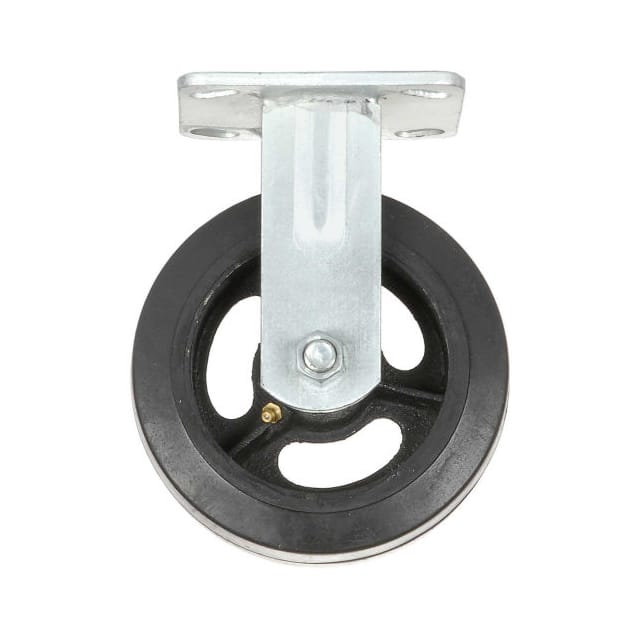 63-6ML 6" MOLD-ON RUBBER WHEEL, HEAVY D