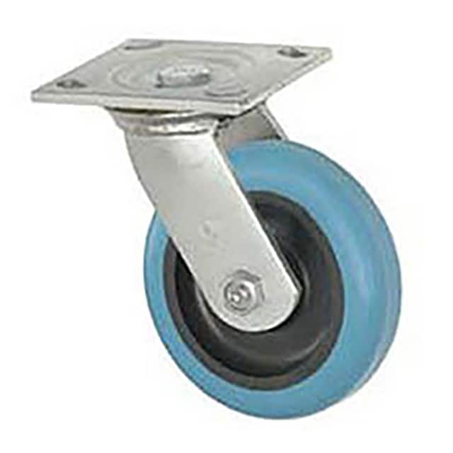 CW3-415S-PORB 4" MOLDED PLASTIC WHEEL, HEAVY D