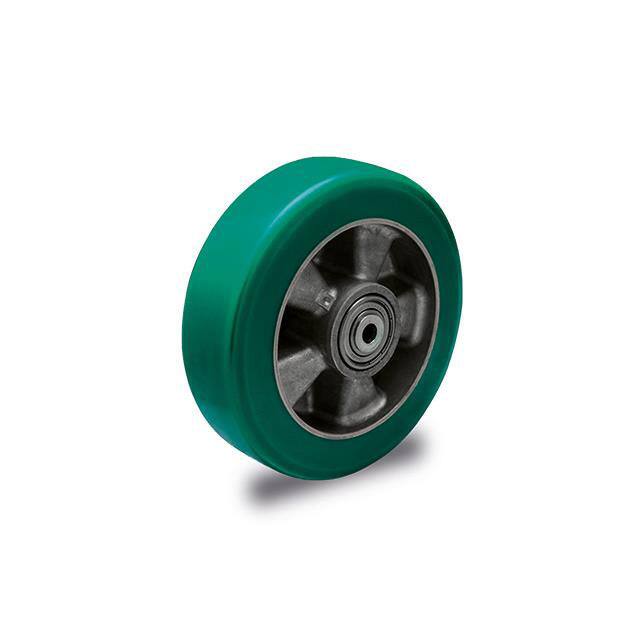 452414 RE.F2, SOFT POLYURETHANE CASTOR