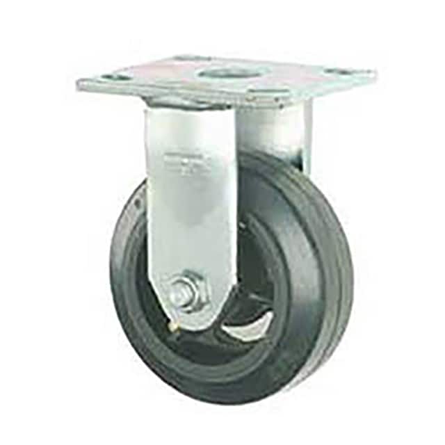 3418-6 FAULTLESS RIGID PLATE CASTER, 6"
