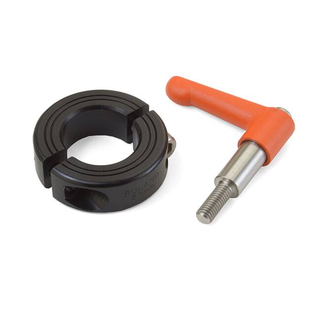 LVO-MSP-24E-AN 1-1/2" ANO ALUM COLLAR & LEVER