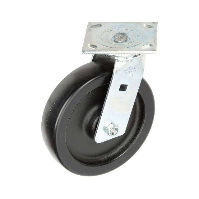 1461-8 SWIVEL PLATE CASTER 8" POLYOLEFI