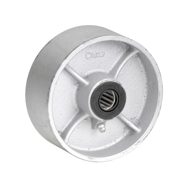 CW-620-SS 5/8 6X2" SEMI-STEEL WHEEL, 5/8" AXLE