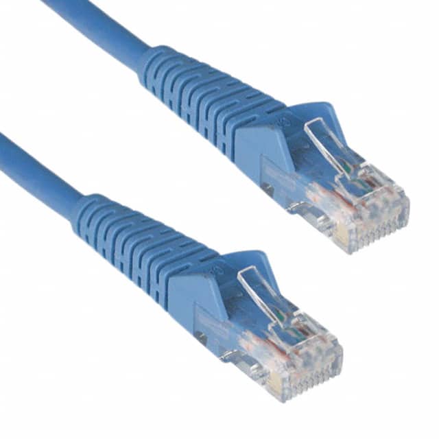 N201-002-BL50BP CABLE MOD 8P8C PLUG-PLUG 2' 50PK