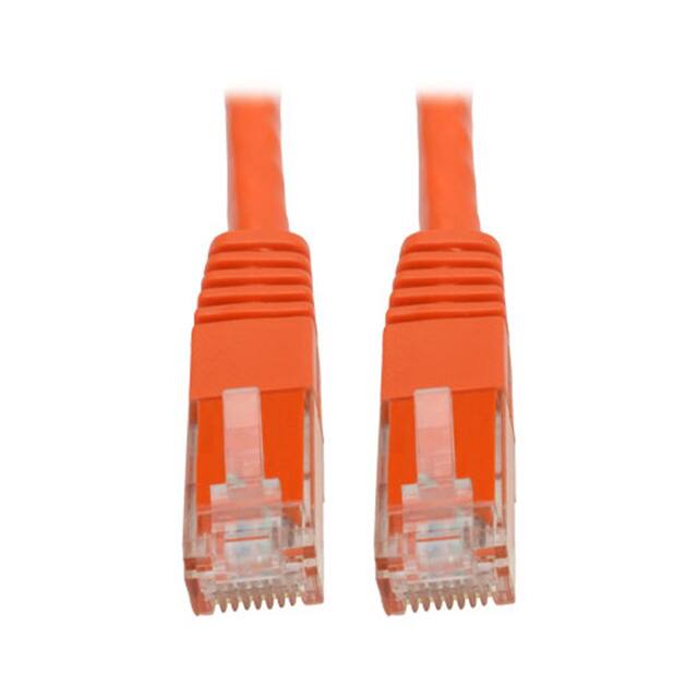 N200-100-OR CABLE MOD 8P8C PLUG TO PLUG 100'