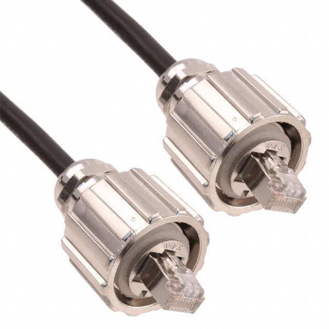 17-101174 CABLE MOD 8P8C PLUG-PLUG 6.56'