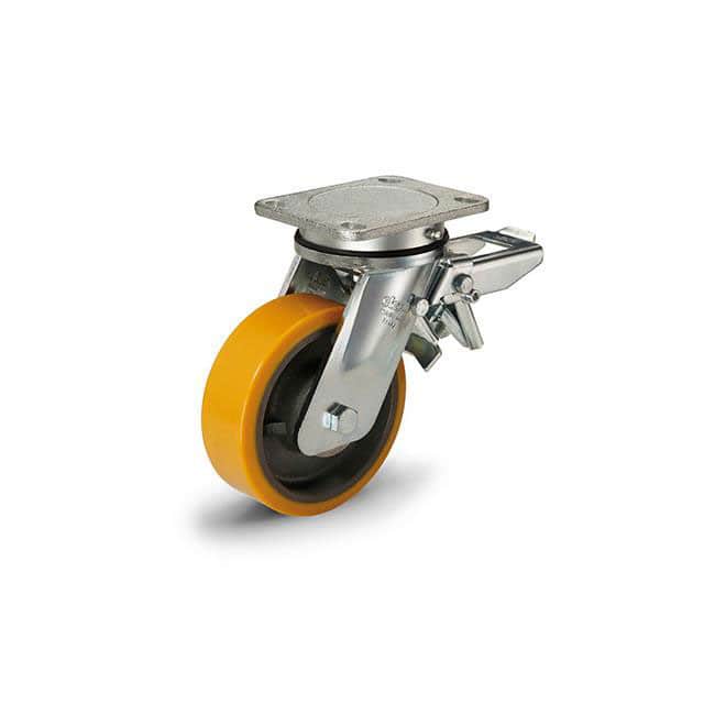 451448 RE.F4-SSF-WH, CASTORS WITH BRACK