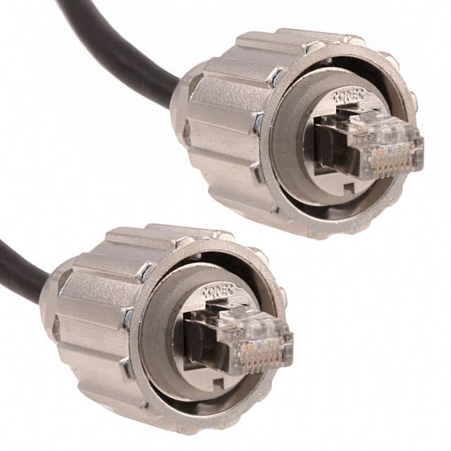 17-10025 CABLE MOD 8P8C PLUG-PLUG 6.56'